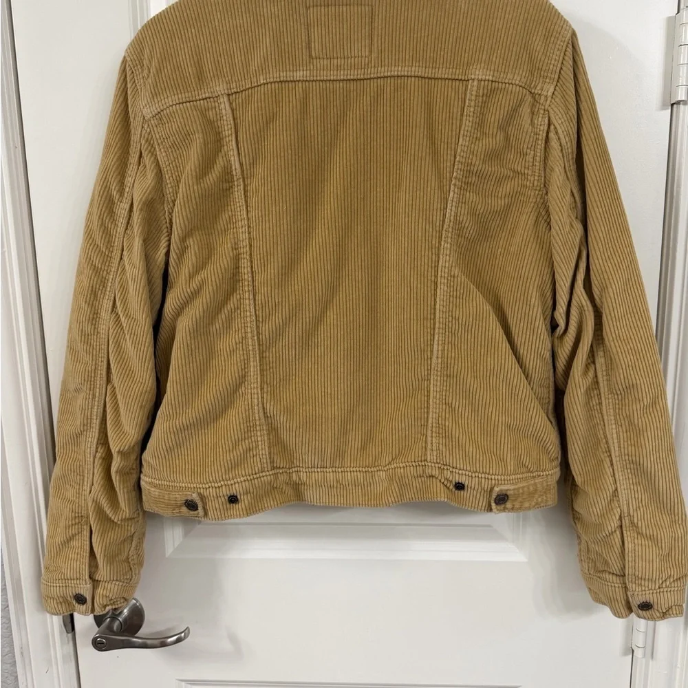 Levi's Beige Sherpa-Lined Jacket - Picture 3 of 6